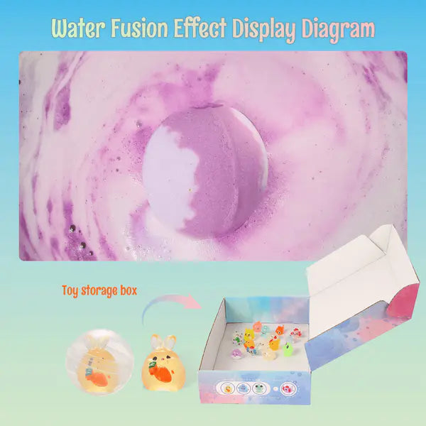 Bath Bombs for Kids with Surprise Toys Inside