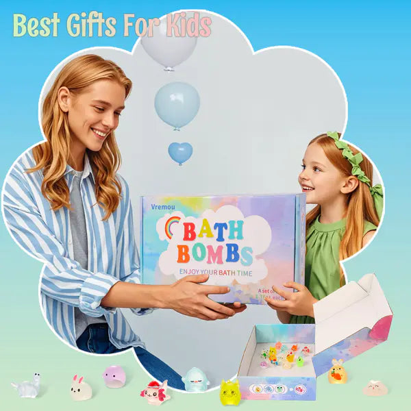 Bath Bombs for Kids with Surprise Toys Inside